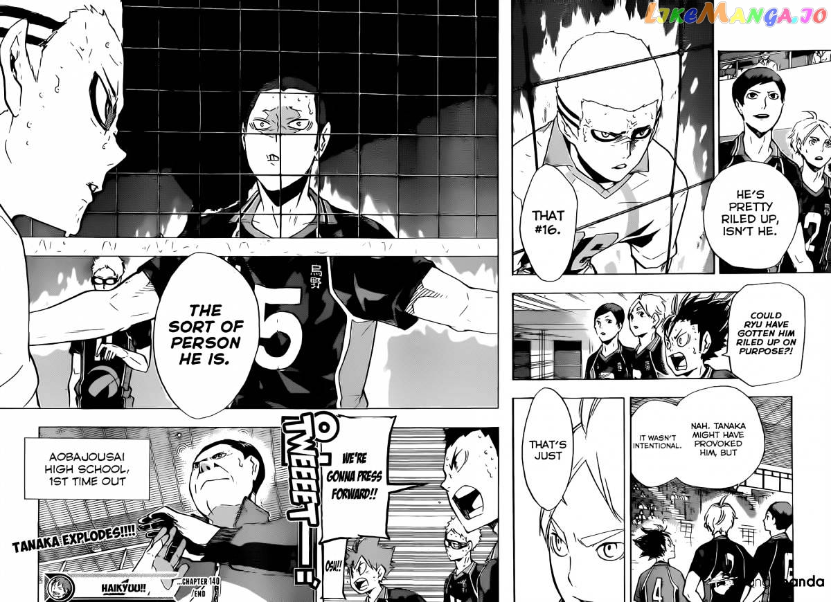 Haikyuu!!, Chapter 140 image 19